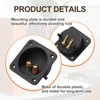 MECCANIXITY 2.68 Inch Speaker Box Terminal Cup, 2-Way Subwoofer Plug