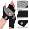 FitsT4 Sports 3/4 Finger Gloves for Sailing Kayaking Adjustable Wrist