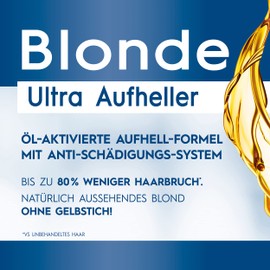 Schwarzkopf Blonde Lightener L1++ (2 x 143 ml), Hair Dye for Oil-Activated Hair Lightening with HaptIQ System, for up to 9 Levels without Yellow Tint