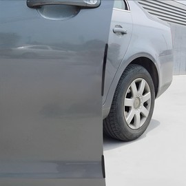 CGEAMDY Car Door Protection Strips Scratch Protection, Car Protective Strips Scratch Protection Rubber Car Sticker, Bumper Strip Bumper Protection Cars, Car Door Edge Protection (Black)