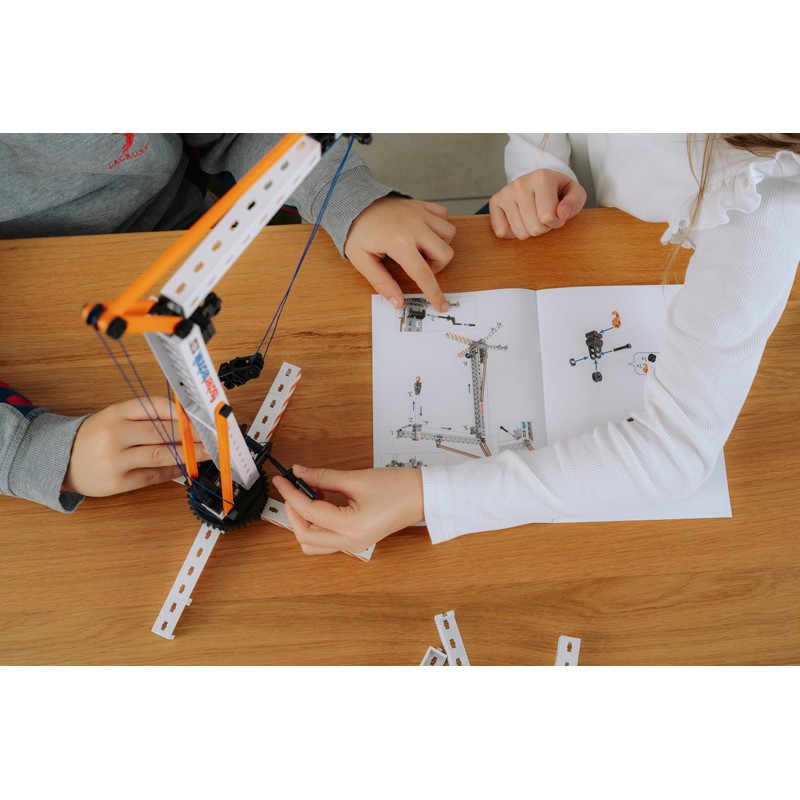 fischertechnik Crane 576103 - Educational Construction Toy, Crane Toy Kit