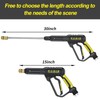 POHIR Pressure Washer Gun 3600 PSI with 3/8'' Swivel Quick