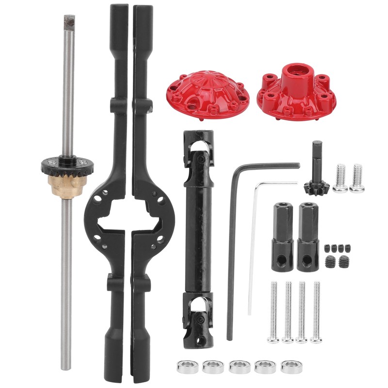 Metal Axle Differential Drive Shaft Kit Accessory Fit for WPL