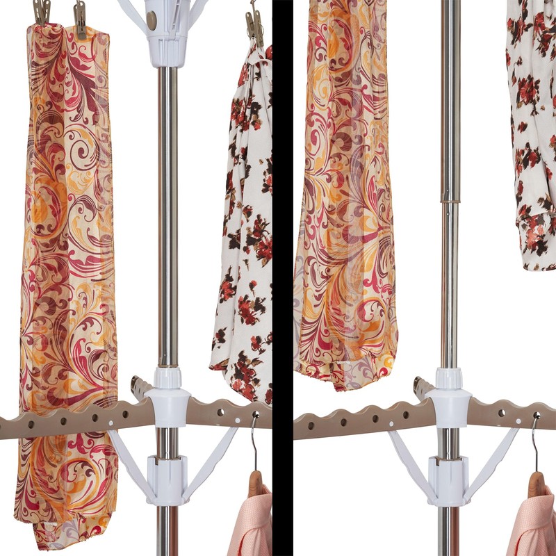 Household Essentials 2 Tier Tripod Clothes Drying Rack, Air Dryer