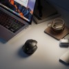 Uineer Wireless Mouse,Upgraded 2.4GHz Rechargeable (Battery Level Visible) Ergonomic Computer