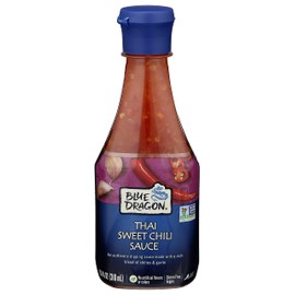 Blue Dragon Medium Rice Noodles, 10.58 Oz (Pack of 4), Two Ingredients, Gluten Free, Vegan