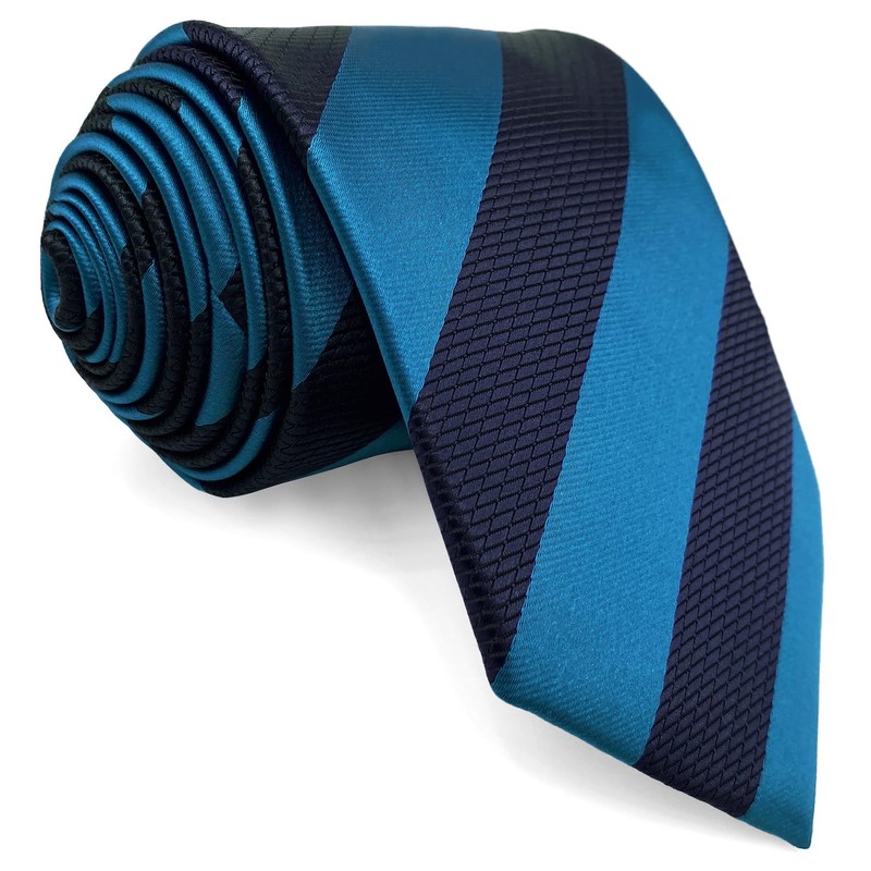 S&W SHLAX&WING Men's Necktie Set, Long Necktie, Pocket, Square, Combo