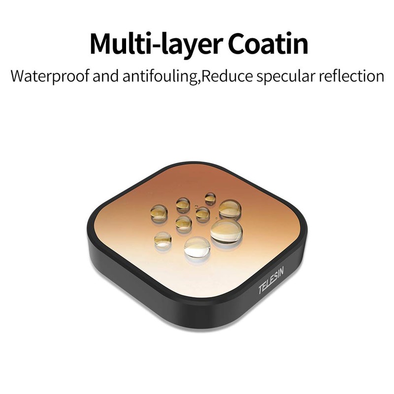 TELESIN 3 Pack Filter ND8 ND16 ND32 Compatible with GoPro