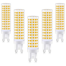 hekmazon G9 Led Light Bulb 8W 80W 75W Halogen Equivalent 800lm Warm White 3000K Pack of 5