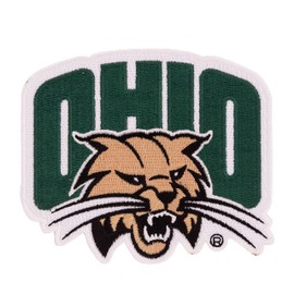Desert Cactus Ohio University Patch – Embroidered Iron On/Sew On Applique for Blazers, Jackets, Backpacks, Bags, Hats & Tactical Gear – Ohio Bobcats (Patch - Design B)