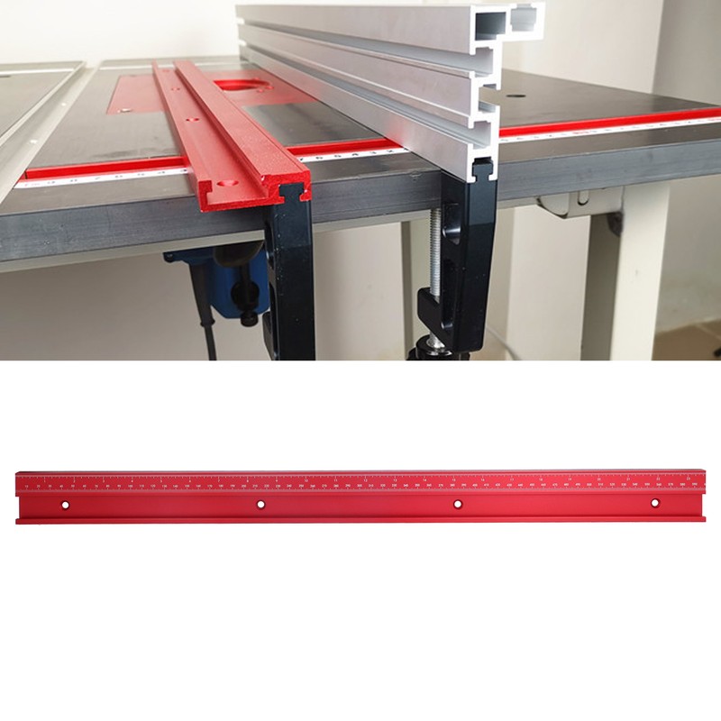 45 Type Woodworking Chute Aluminum Alloy Guide Rail Push Handle