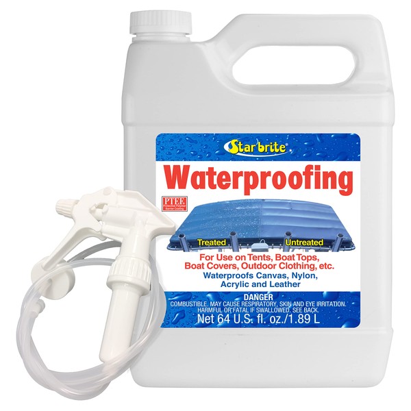 STAR BRITE Waterproofing Spray, Waterproofer + Stain Repellent + UV