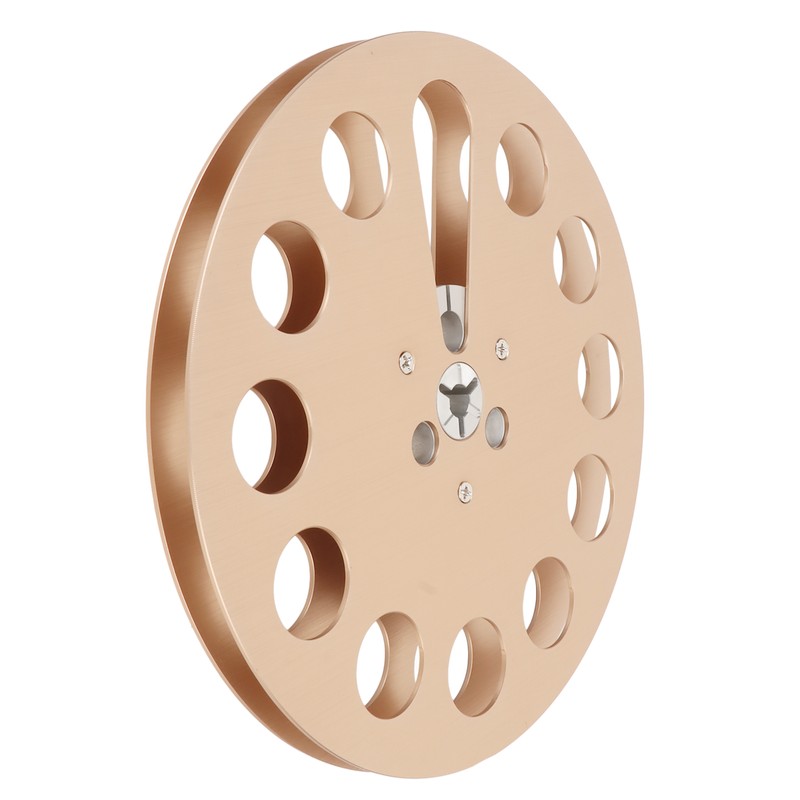 1/4 7 Inch Empty Tape Reel 11 Holes Universal Aluminum