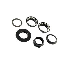 Motoforti 1inch Diameter Bike Headset Bicycle Head Parts Set Black Long-lasting