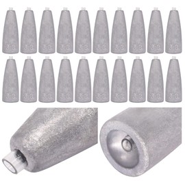 YZD バレットシンカー 10.5g 3/8oz【20個】（保護チューブ入り）