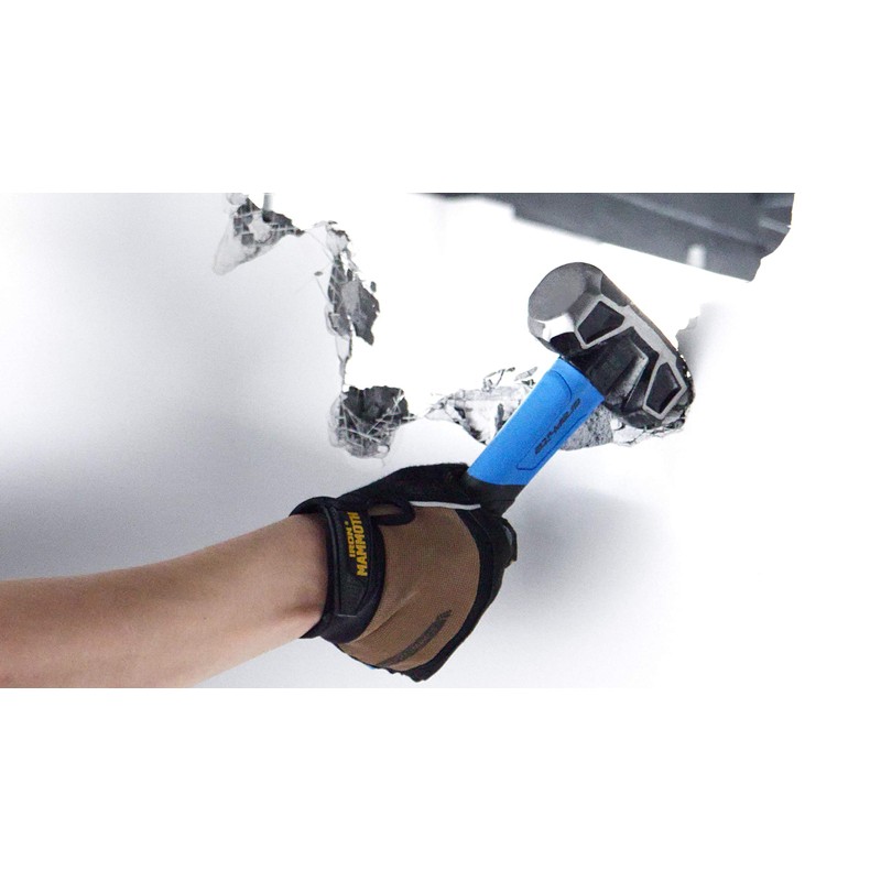 REAL STEEL Sledge Hammer, 3lb Drilling Club Hammer for Striking