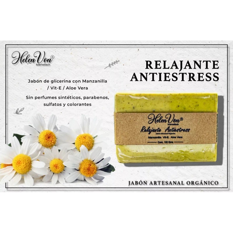Helen Von Kosmetisch 3 Jabones Artesanales Cúrcuma-carbón Activado-relajante Hv