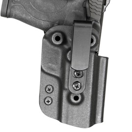 Fortitude EZSW9 CCW Holster for Smith & Wesson M&P9 Shield EZ, Optics Ready, IWB Belt Clip (Included) & OWB Compatible (DOTS OWB Belt Attachment Not Included) & MOD Wing Compatible (Not Included)