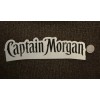 CAPTAIN Morgan RUM Sticker Black WHITE Collectible FUN! Distillery