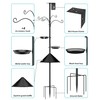 Bird Feeder Pole Squirrel Proof, 92 Inch Heavy Duty Bird