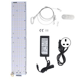 Plant Growing Lamp 180° Foldable Full Spectrum 624 Beads Strong Greenhouse Light 100‑240V UK Plug