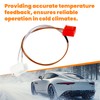 2PCS Probe Square Connector Temperature Overheat Sensor Air Heater Parking