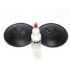 2 Infinity 3.5" Logo Dust Cap Kit with Adhesive