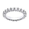 925 Sterling Silver 2.00CT simulated Diamond Full Eternity Band Ring