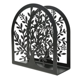 Space-Efficient Napkin Holder for Kitchen Dining Table Metal Freestanding Fabric Dispenser Rack Paper Towel Holder Elegant Table Decoration