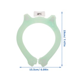 Healeved Neck Cooling Tube Reusable Ice Pack for Heat Convenient and Easy to Clean for Outdoor Activities Festivals and Everyday Use