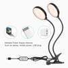 Plant Grow Light Timing 5 Dimmable Levels Waterproof Dual Head