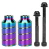 Kutrick Pro Scooter Pegs Set with Axle Hardware 2.5", 3.0",3.5"