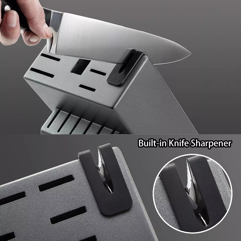 Mc Cook Knife Set, 15-Piece Kitchen Knife Set with Block