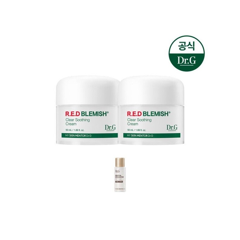 Dr.G [Dr. G] Red Blemish Clear Soothing Cream 50ml Duo