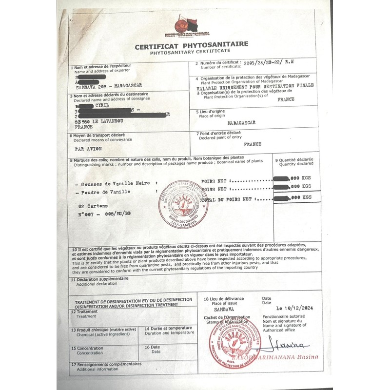 20 Bourbon-Vanilleschoten aus Madagaskar, Güteklasse A, 18+ cm, 96 g