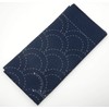 DARUMA Sashiko Sampler Original Cloth Navy Color (Wave Crest)