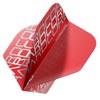 RED DRAGON Hardcore XT White Triple Darts Flights - 4