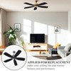 Kittmip 5 Pack Replacement Fan Blades for 42" Ceiling Fan