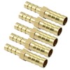 Rierdge 5 Pcs Brass Barb Fitting 8mm to 6mm Barbed