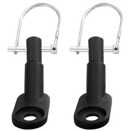 AICARS Bike Trailer Hitch with Adapter Accessories Upgrade Thicker Bike Trailer Coupler Connector for Children Trailers, Pet Trailers, and Cargo Trailers- Pack of 2