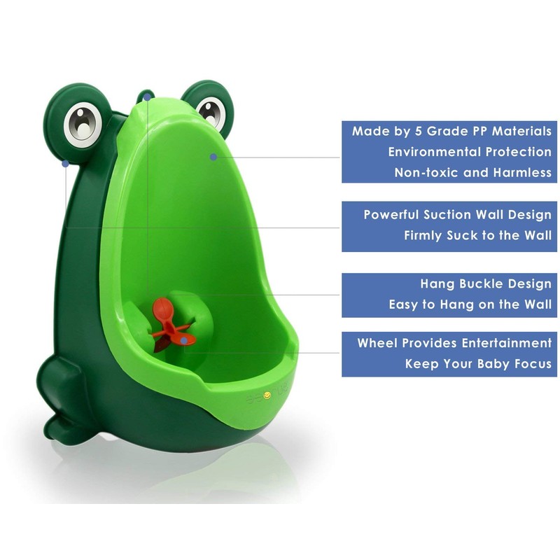 Cute Frog Shape Children Kids Potty Training Urinal Frog Children
