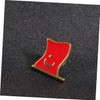 OATIPHO National Flag Brooch Creative Metal Clothes Badge for Casual