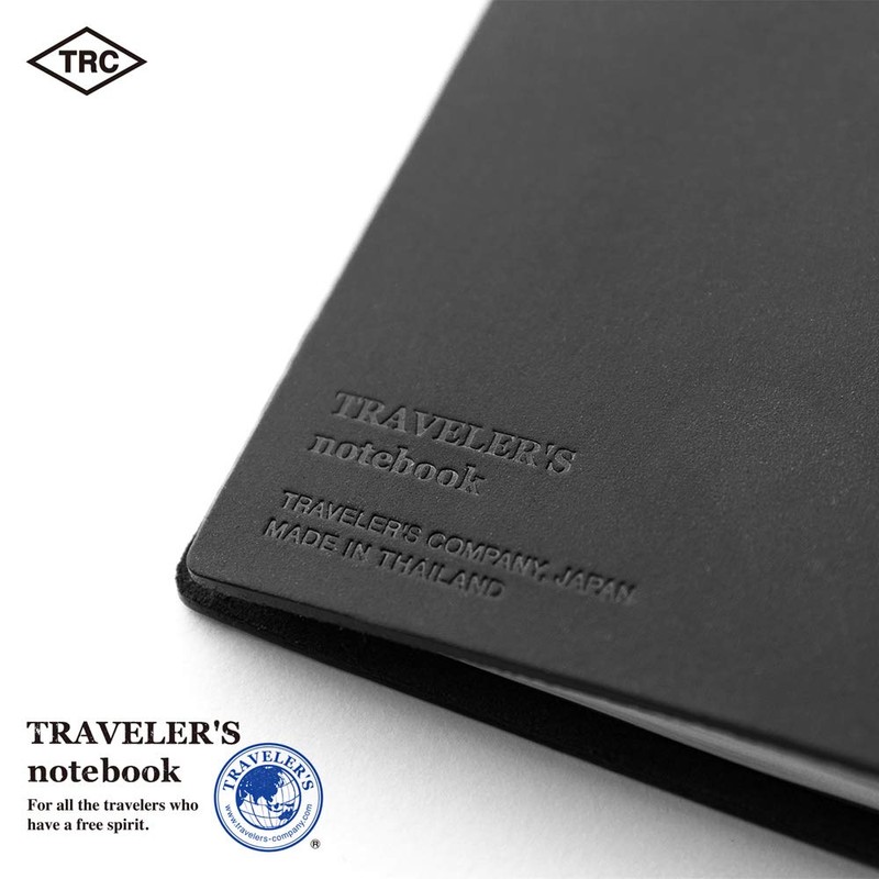 Travelers Notepad A5 Slim, black