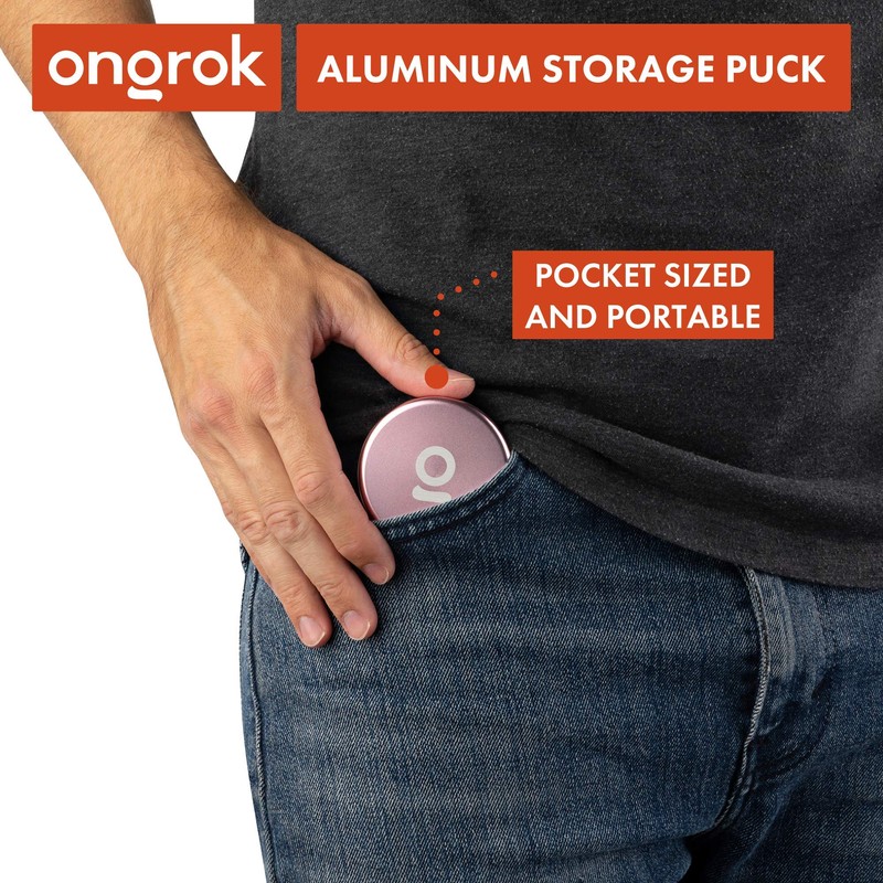 ONGROK Storage Puck, Perfect Size Container to Stash in Your