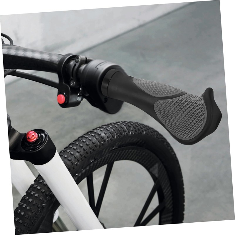 Sosoport 4pcs Non Slip Bike Handlebar Grips for Mountain Bullhorn