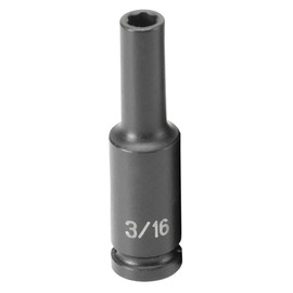 Grey Pneumatic Corp - Soc 3/16 1/4D Imp 6Pt Dp (906DS)