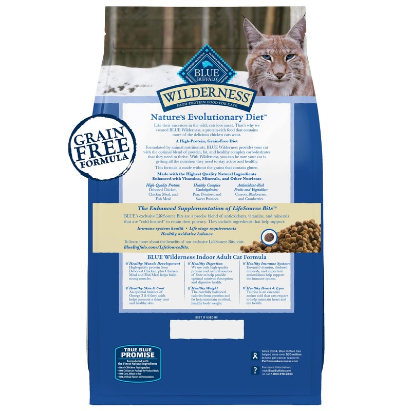 Blue Buffalo Wilderness Nature's Evolutionary Diet High-Protein, Grain-Free Natural Dry