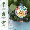 Chonsun Terracotta Watering Spikes Mosaic Watering Globes for Outdoor Plants