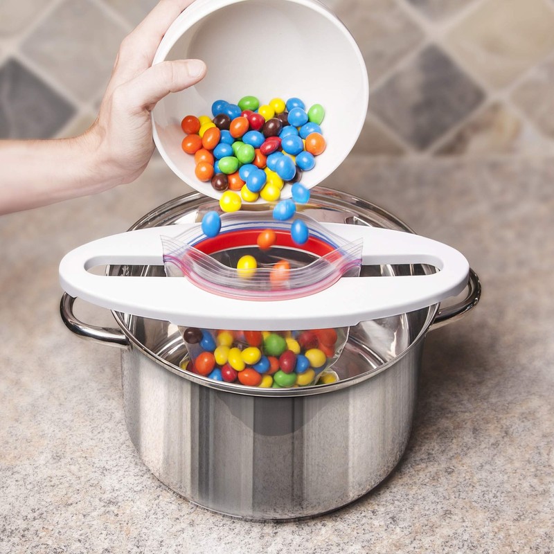 Final Touch Fill & Store Plastic Zip Lock Freezer Bag