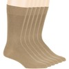 7BIGSTARS KINGDOM Men's Dress Socks Cotton - 6 Pack Large